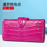 元鱼 Импортная сумка с петлей на руку, длинный бумажник, из натуральной кожи