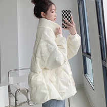 Maternity suit spring and autumn 2024 new style Western cotton clothing Waffle warm tops jacket winter clothing cotton coats and jackets
