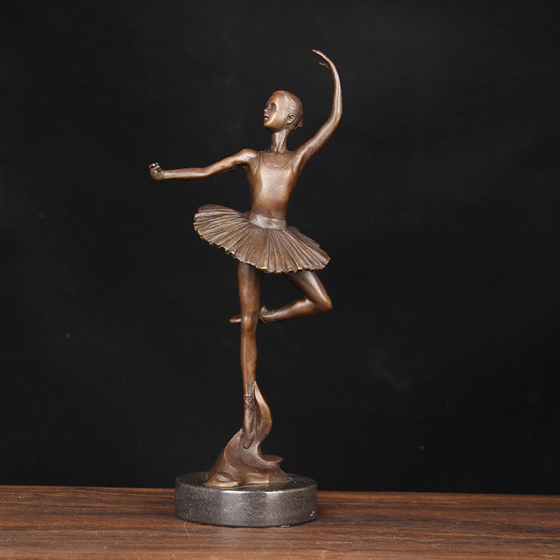 Bronze Ballet Dancer Women's Ballerina Ballet Dancer Arts And Crafts Music Dance Character Wedding Birthday Gift