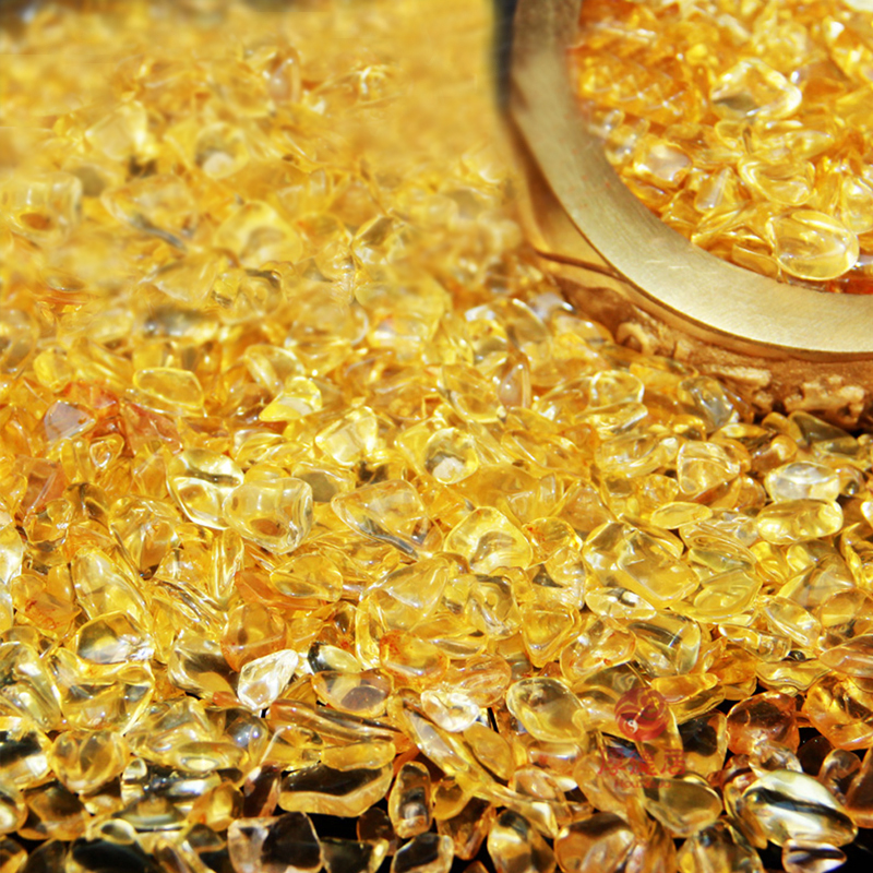 Synthetic artificial crystal crushed stone crushed stone crushed stone