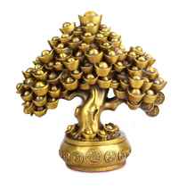 Pure Copper Tree Money Tree Ornaments Money Tree Home Crafts Shop Opening Gift