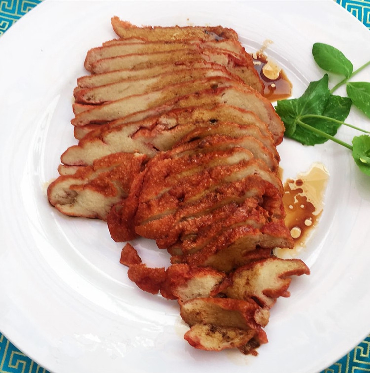 Frozen triplexine elbow 200g vegan elbow vegetarian elbow vegetarian elbow meat plate halogen and cool fasting