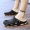 2019 xu hướng hè mới thời trang dép nam phiên bản Hàn Quốc mang đôi giày đi biển đế xuồng nam cá tính - Sandal giày thể thao nam