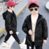 Quần áo bé trai mùa thu đông cộng với áo khoác nhung da dày trẻ em 2018 phiên bản mới của Hàn Quốc áo bé trai lớn