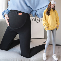 Pregnant women pants summer fashion spring and autumn wear belly pants thin slim trousers elastic pregnant women Spring leggings