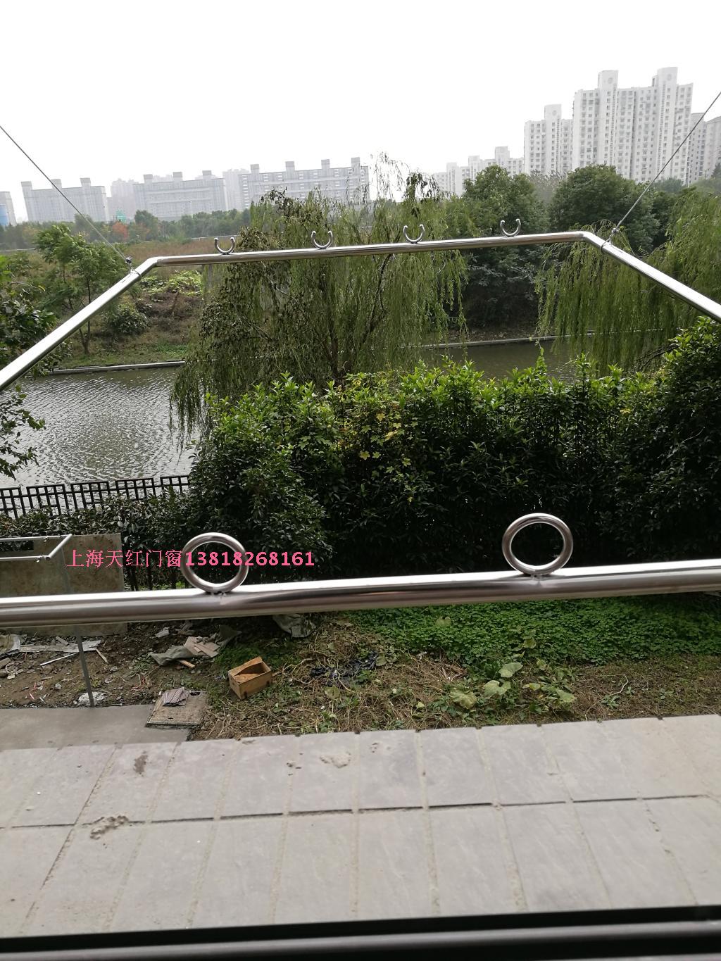 Stainless steel goal hanger Stainless steel drying hanger with shoe rack Drying hanger Lifting hanger Telescopic hanger drying rod