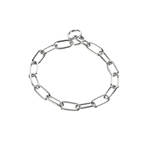 Germany imported HS-standard steel neck chain dog rope dog chain P chain snake chain collar