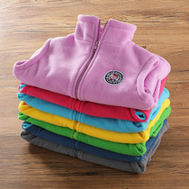 Childrens fleece vest waistcoat spring and autumn 2021 new male and female childrens waistcoat baby jacket fleece vest vest