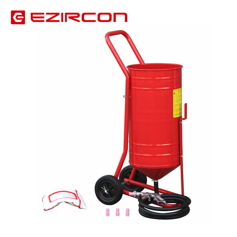 90 pounds manual sandblasting machine High pressure rust removal sandblasting machine Stone glass wood carving sandblasting machine Rust removal renovation sandblasting machine