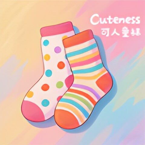 Cuteness可人童袜