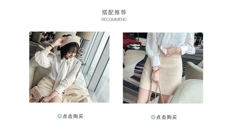 Áo khoác len nữ 2019 xuân mới nhỏ hương gió mai lưới buông lửng dài tay áo ngắn bên ngoài cổng gió áo khoác lông cừu nữ