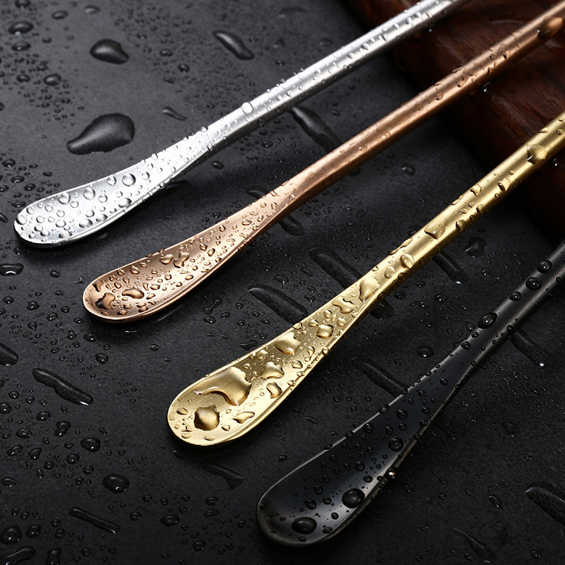 304 stainless steel mixing stick Mixing stick Long handle mixing spoon Coffee spoon