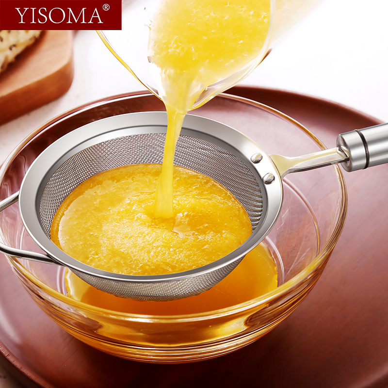 304 stainless steel soy milk filter screen filter soy milk web leakage fine drain mesh griddle juice drain spoon