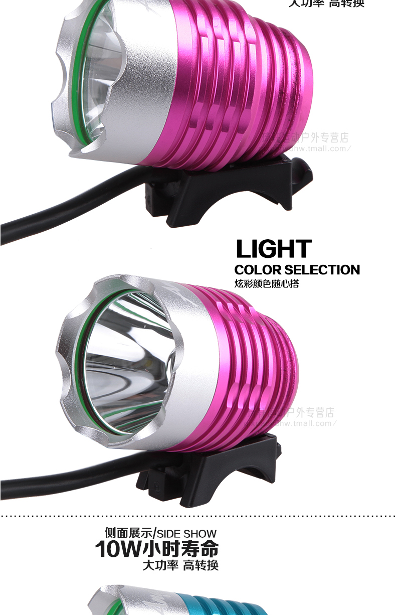 Lumière vélo ANGUIQI - phare - Ref 2399309 Image 13