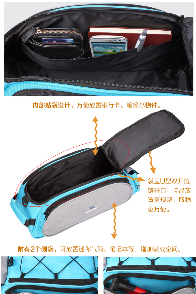 Sacoche pour vélo ROSWHEEL - Ref 2212523 Image 9