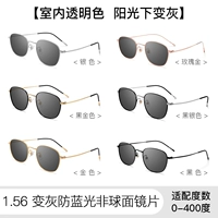 Зеркальная рама+1,56 Середной -синий светлый свет не -кферический (цветные замечания)