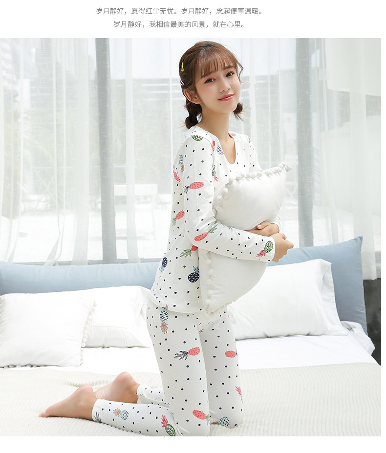 Cô gái Qiuyi Qiuku Suit Cô gái học sinh trung học Đồ lót ấm áp Cotton Học sinh trung học Mới Áo len cotton trẻ em lớn bộ thu đông nam big size