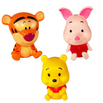 Bear cake decoration Childrens Day bear tiger piglet bee tree boy cake decoration ornaments plug-in