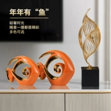 Винный шкаф украшения означают хорошие новые дома, чтобы переместить Xizhixi Ceramics китайская красная винная стойка домашняя гостиная.