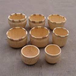 Handmade Wicker Baskets, Rice Baskets, Folk Crafts, Wicker Household Baskets, Bamboo Baskets, Bamboo Baskets