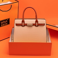 Бежевая подарочная коробка, набор, крокодиловый принт