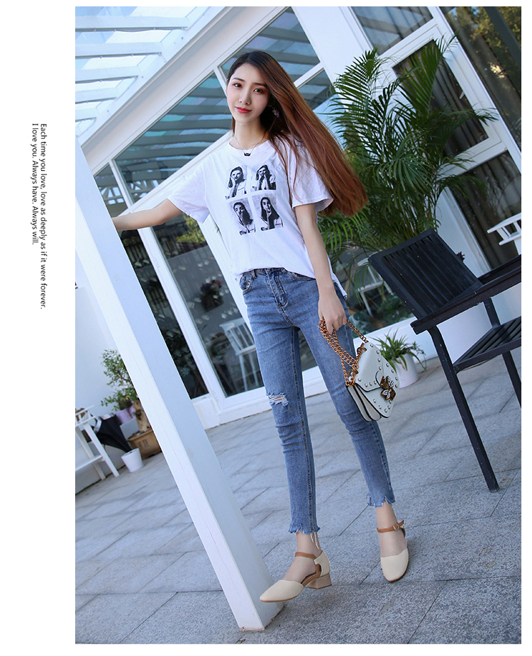 Dép nữ Baotou hè 2019 mới dành cho sinh viên Hàn Quốc hoang dã retro với hương vị Hồng Kông sang trọng gió Mary Jane Giày nữ - Sandal dép quai hậu nữ đẹp