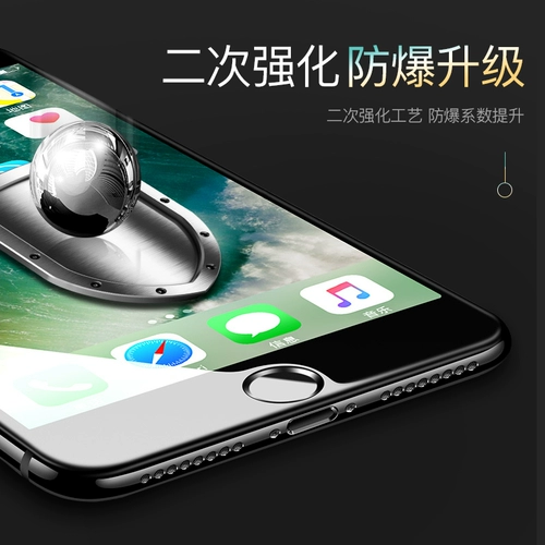 Apple iphone7plus закаленная пленка iphone11rpoman полноэкранная xsmax взрывозащищенная пленка xr xs высокая четкость 8plus пленка 6s/6/8x/iphonex/xs max закаленная пленка 11pro