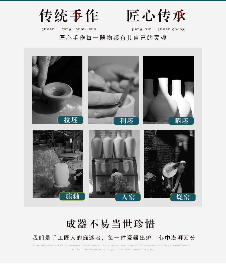 Archaize crack of jingdezhen ceramics glaze vase flower arranging wine ark, place to live in the sitting room porch decoration