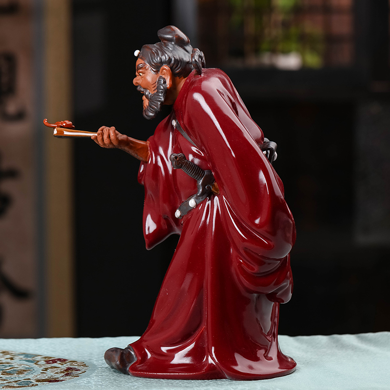 Jingdezhen ceramic doors of furnishing articles gods town house to ward off bad luck, Chinese feng shui sitting room porch office accessory products