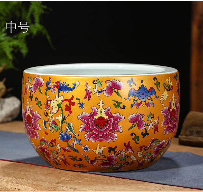 Cornucopia of TV ark, porch is decorated China feng shui plutus jingdezhen ceramics handicraft opening gifts