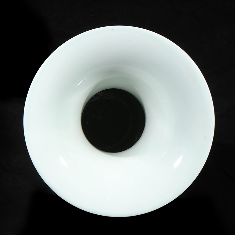 Jingdezhen blue and white ears imitation qianlong hand - made ceramics vase Chinese ancient frame sitting room adornment is placed