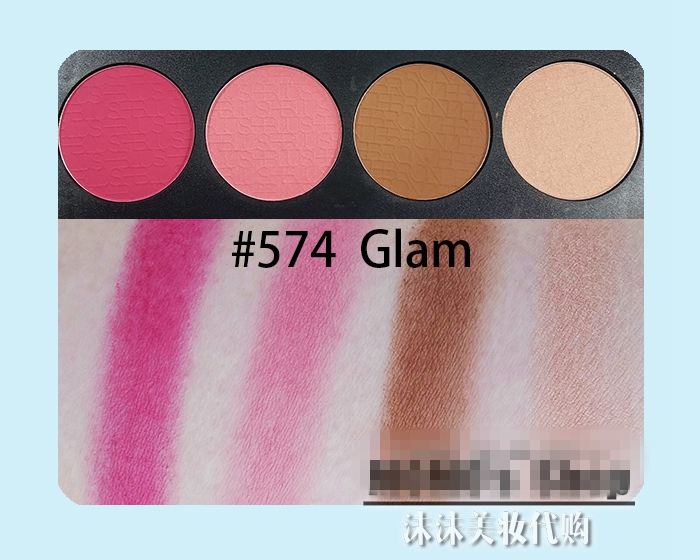 Vẻ đẹp đáng tin cậy LA GIRL Cô gái Los Angeles Tấm trang điểm đa năng 4 màu má hồng có độ bóng cao, khả năng sửa chữa bóng đĩa - Bộ sưu tập trang điểm bảng mắt sivanna