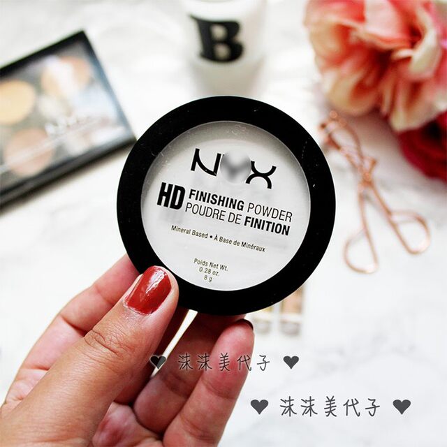 NYXHD Powder FINISINGPOWDER Waterproof Concealer ຕິດທົນນານ HD Oil Control Honey Powder Setting Loose Powder