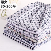 Mens Plaid Autumn Winter Spring Summer Sleeping Pants Home Pants Warm Ladies of the Month Pants Easy and Increased Comfort