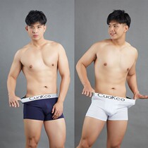 8 Colors Male Shorts Pants Big Code Sports Summer Student Underpants Pants Head Corner Pants Underpants Adult Flat Corner Pants