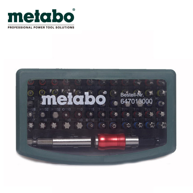 German Metabo McTaipao S2 alloy tool steel 62 Fitted Batch Head Suit Power Tool Accessories