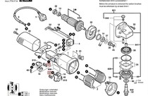 Bosch angle grinder GWS6-100 7-100 Rotor stator carbon brush switch angle grinder parts