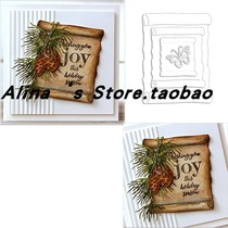 Cutting template DIY die cutting die card album Scrapbook production tool Book Epistle