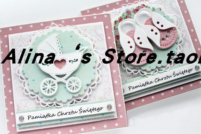 Cutting template DIY template cutting die card album Scrapbook Tool Baby Car B-1045