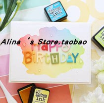 Cutting template DIY die cutting die Scrapbook GASS Tool Happy Birthday E-130