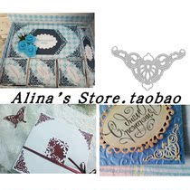 Cutting template DIY templating cutting die greeting card album Scrapbook Making tool corner decorations