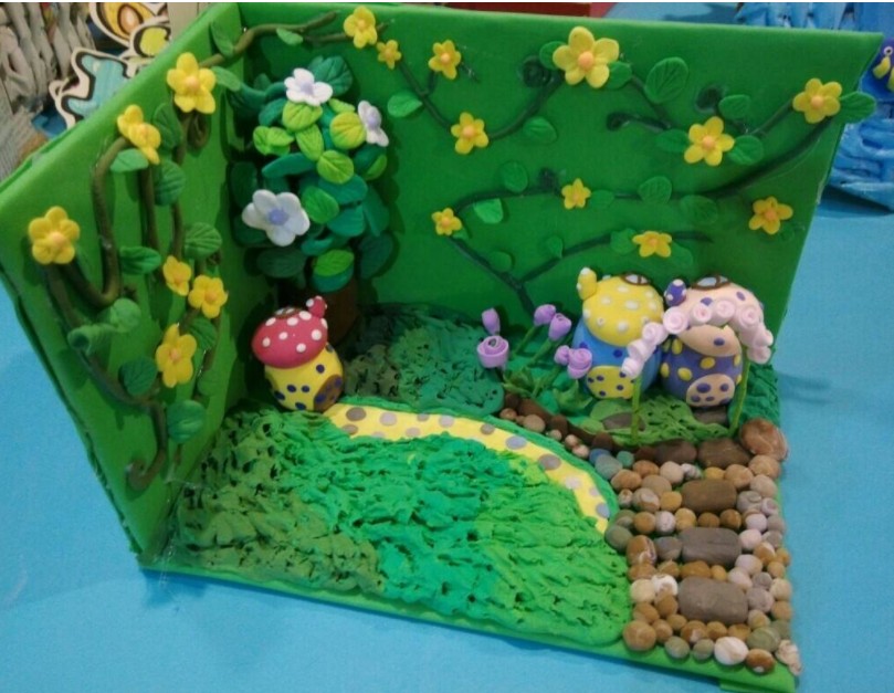 DIY handmade ultra-light soil color clay soft clay model modeling children's environmental protection and non-toxic