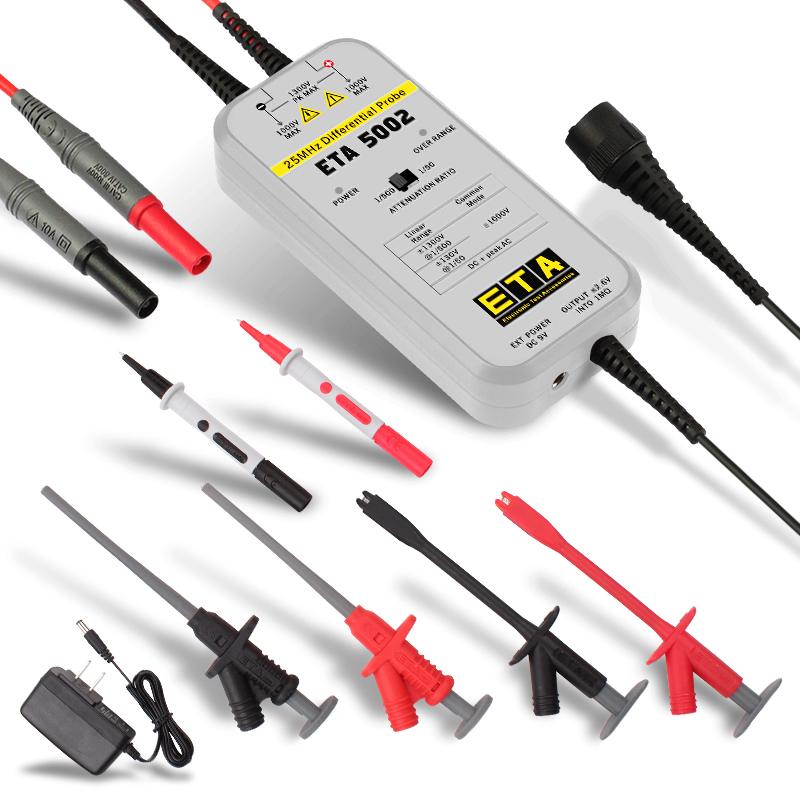 ETA5002 General Purpose Oscilloscope High Voltage Differential Probe