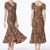 Dance Suit Morden Dance Dress New Half Body Long Dress National Standard Dance Dress Female Large Pendulum Fish Bone Waltz Practice Suit Suit