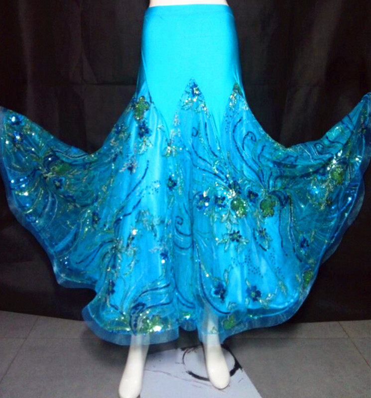 Dress dance Fly version National Pets practice dance dress Morden dance dress rehearse dress Social dance dresses