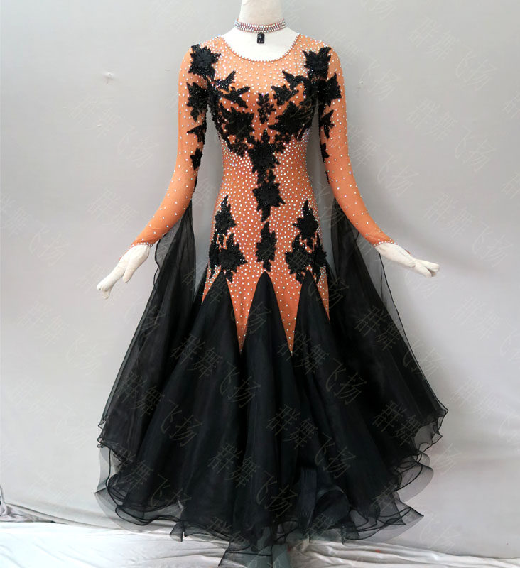 Book a Morden Dance Out of the Social Dance Competition Skirt National Mark Moron Dance Dress Lady Adult New