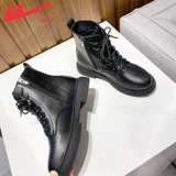 Warrior, Martens, Tide, летние модные универсальные короткие сапоги в английском стиле, ботинки, в британском стиле, 2022