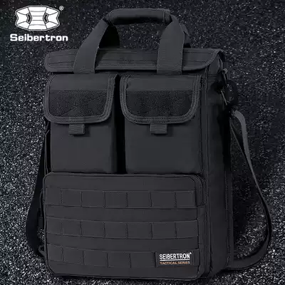 Cybertron outdoor shoulder messenger bag travel business handbag tactical bag MOLLE15 6 inch computer bag