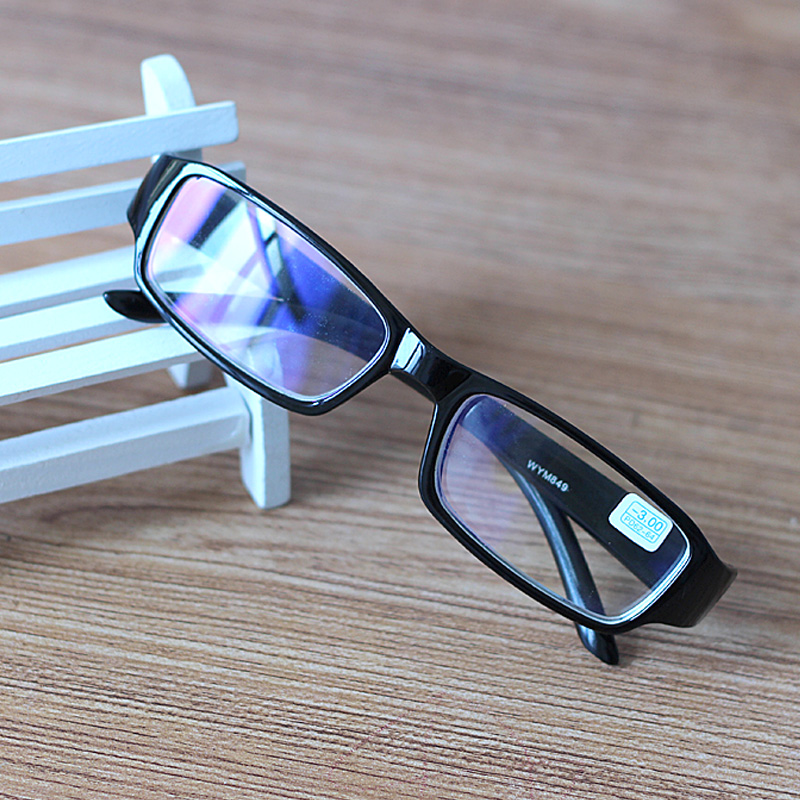 Nhà máy trực tiếp toàn khung cận thị bán buôn thời trang hipster nam và nữ kính khung bức xạ lớp phủ màu xanh mắt - Kính khung kính cận thời trang