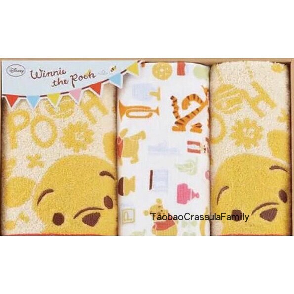 In-Stock Pooh Bear Winnie the Pooh Towel Pure Cotton Gauze Pooh Bear Winnie the Pooh Face Towel Large Square Towel